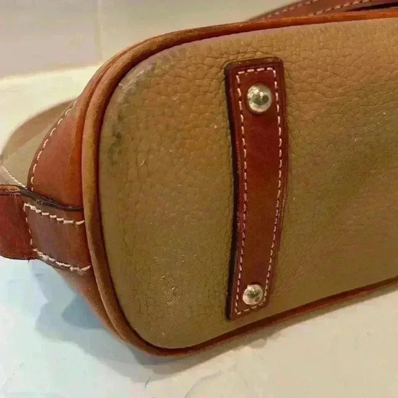 DOONEY & BOURKE Pebbled Grain Zip Zip Satchel Pre-Owned - Picture 10 of 16